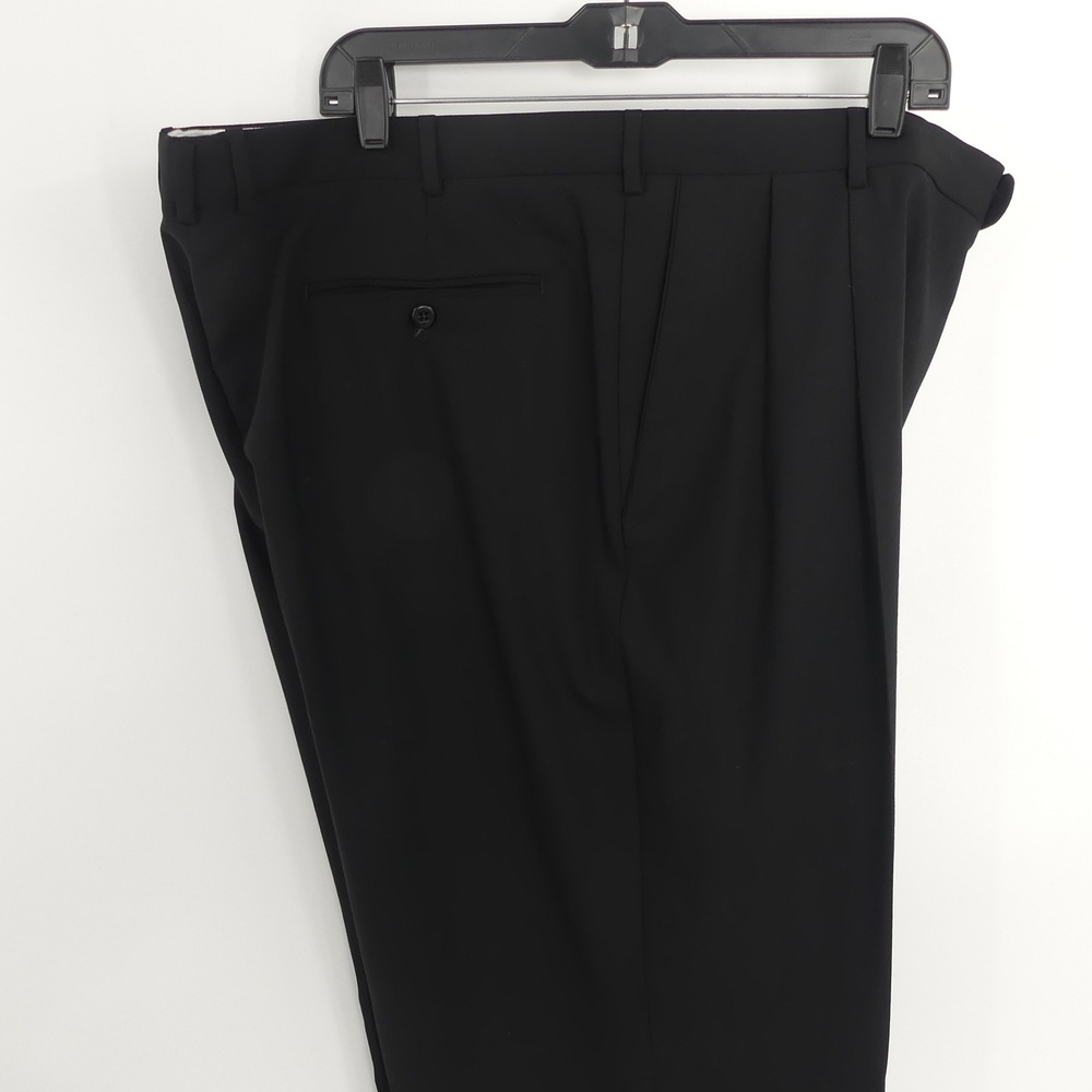 Zanella‎ Bennett Wool Dress Pants Black 41x29